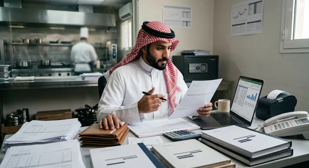 مهام محاسب المطاعم