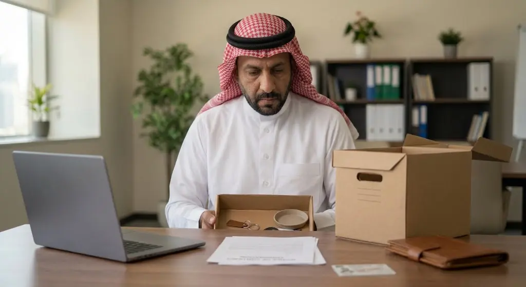 إنهاء عقد العمل بدون مستحقات في النظام السعودي